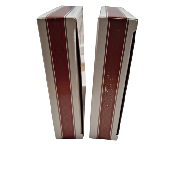 Vtg Avon 1876 Cape Cod Collection Ruby Red Glass Dessert Plates Set Of 4 NOB - Picture 7 of 10